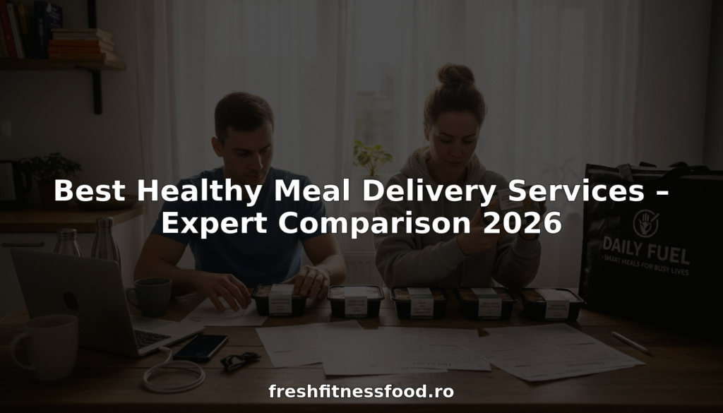 Mâncare Proaspătă Pentru Fitness și Slăbire Personalizată