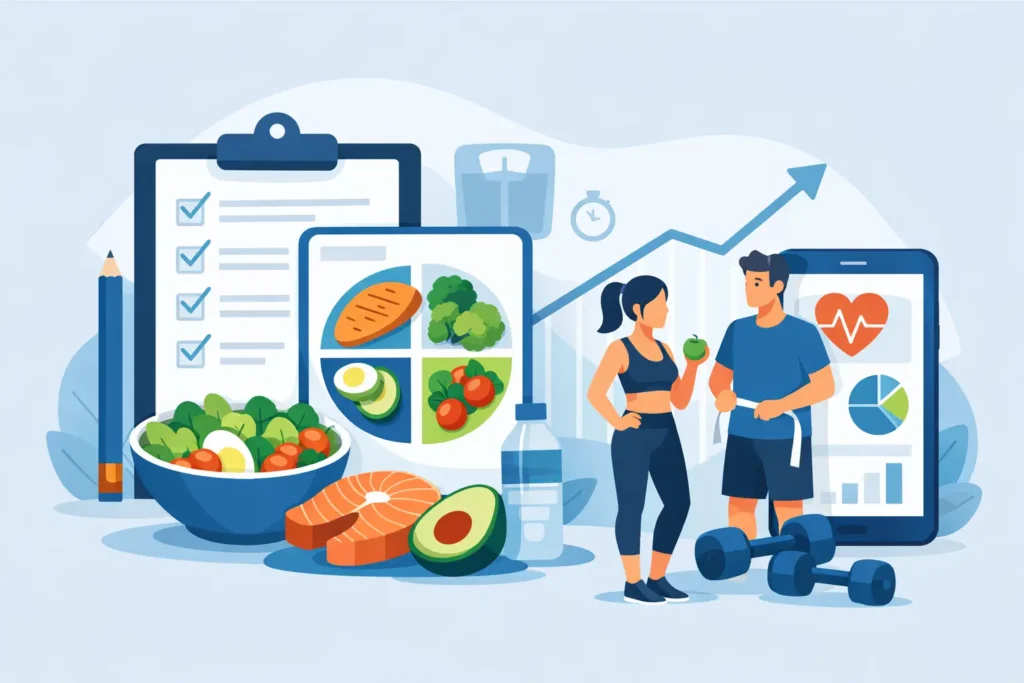 Meniu alimentar personalizat pentru rezultate reale