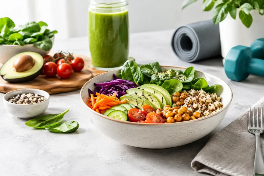 Meniu vegan echilibrat pentru energie și rezultate